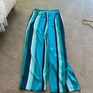 Wide leg dress pants